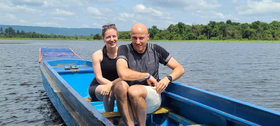Siem Reap: Kulen Elephant Forest Guided Tour - The pond, the mahouts, and the close contact