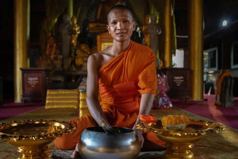 Siem Reap: Monk Blessings and Village Life Scooter Tour - Key points at a glance