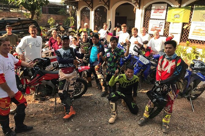 Siem Reap One Day Dirt Bike MotorbikeTour - Riding through villages, farms, and rice fields