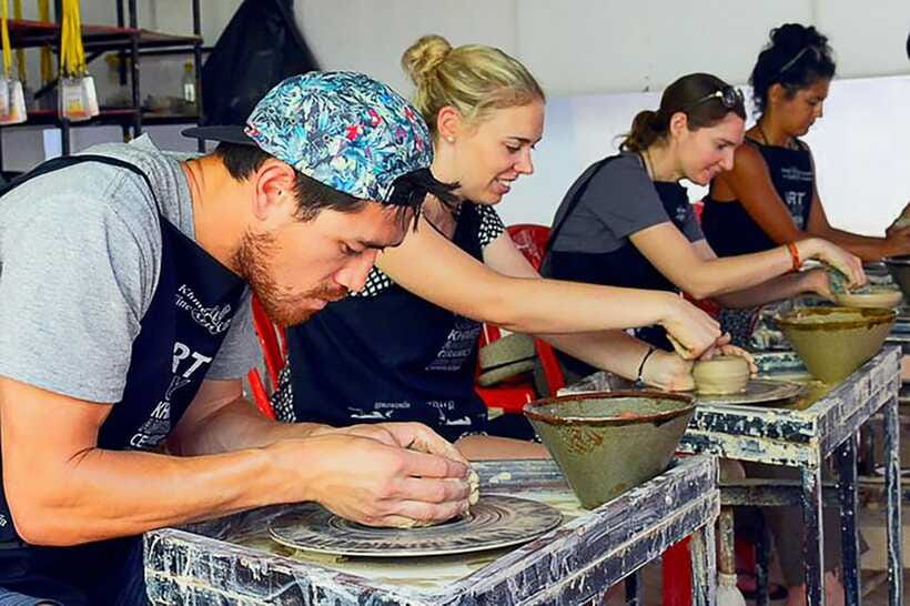 Siem Reap : Pottery Classes with Transfer round trip - A quiet setting with time to enjoy the class