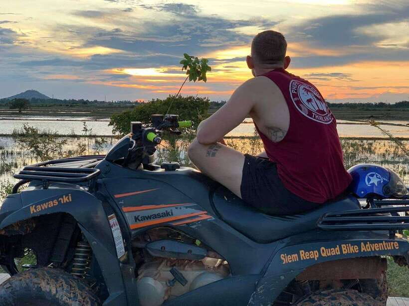 Siem Reap Quad Bike Countryside Tour - Riding through villages and rice fields