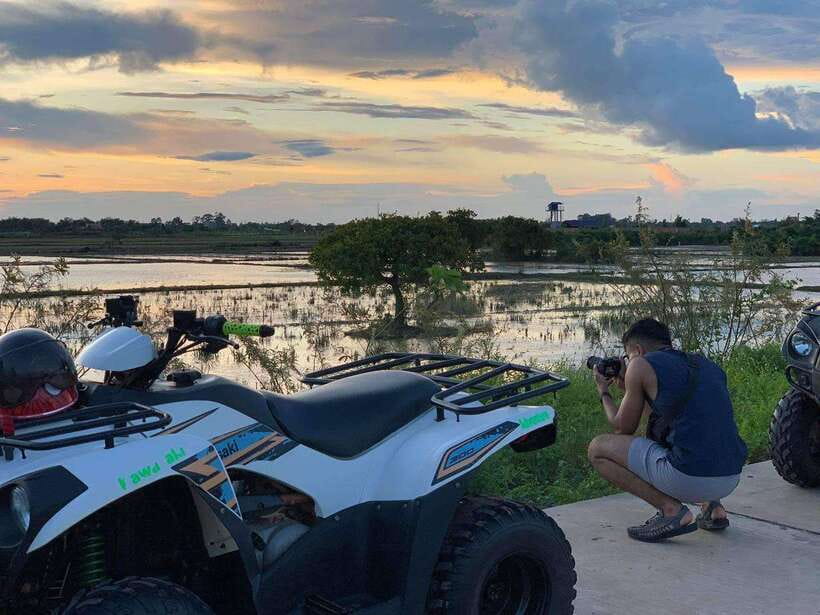 Siem Reap Quad Bike Countryside Tour - Learning the Polaris Trailboss 330
