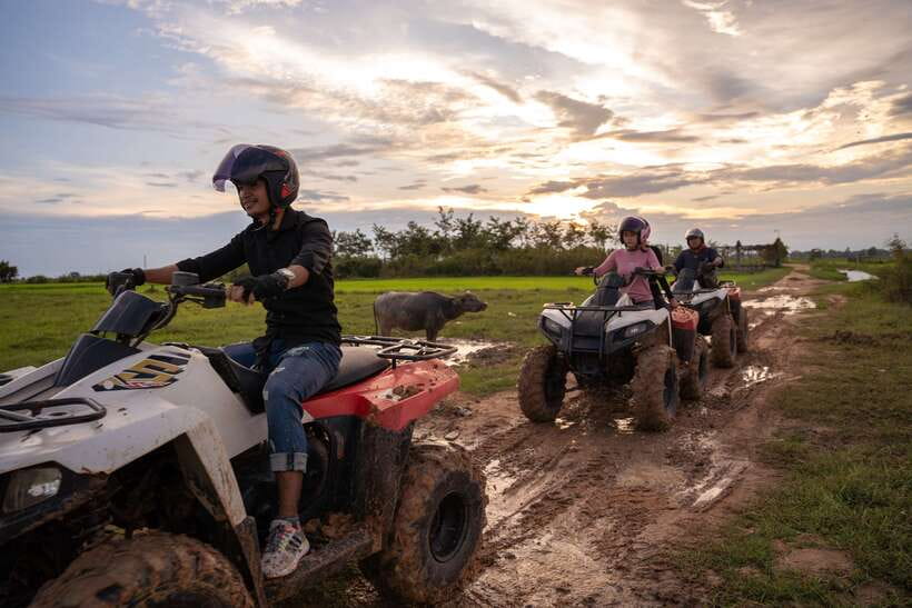 Siem Reap: Quad Bike Tour of Local Villages - Leaving Siem Reap for the village roads
