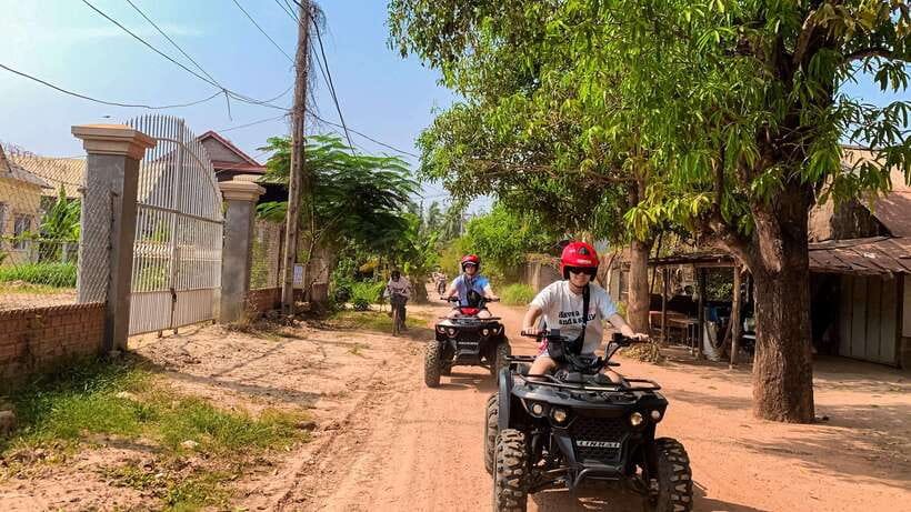 Siem Reap: Quad Bike Tour of Local Villages - The ride back after dark