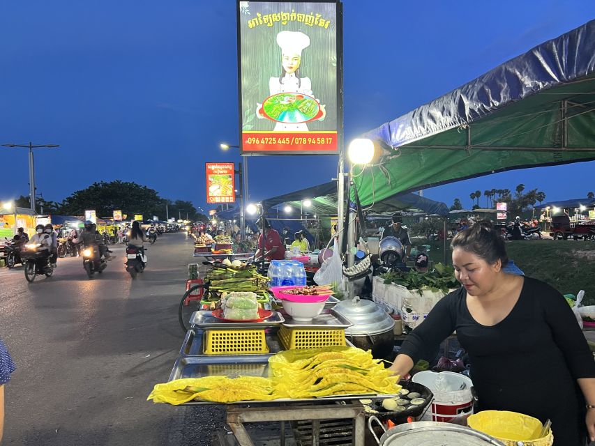 Siem Reap: Small Group Street Food Tour with Tuk-Tuk Ride - The insect tasting: fun, optional-feeling, and not for everyone
