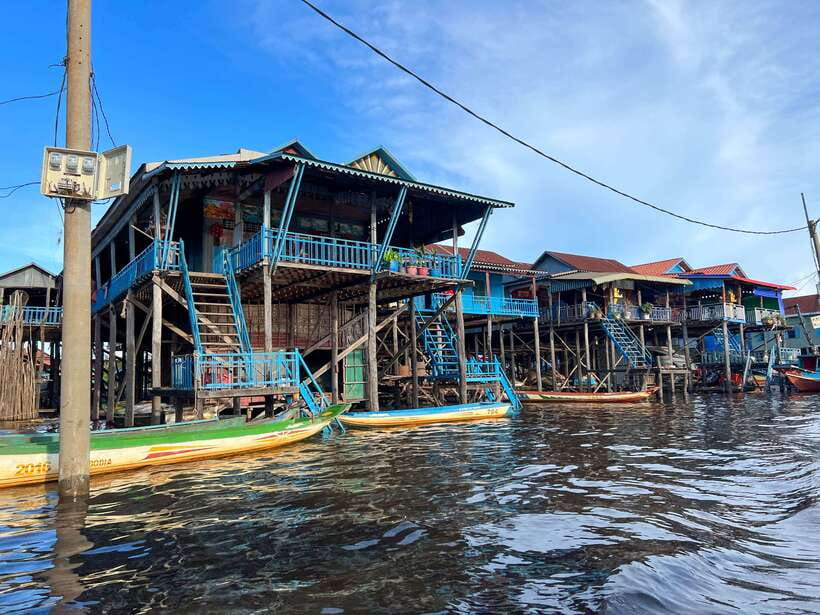 Siem Reap: Tonle Sap and Kampong Phluk Tour with Street Food - What the guide and driver add