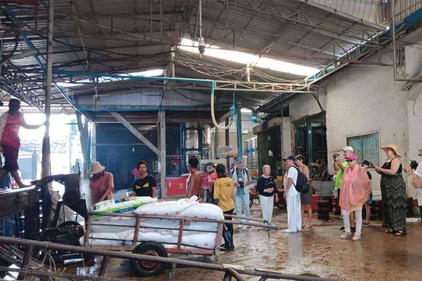 Sihanoukville City Tour for Cruise Passengers with 7 Stops - Phsar Leu Market brings food and daily trade together