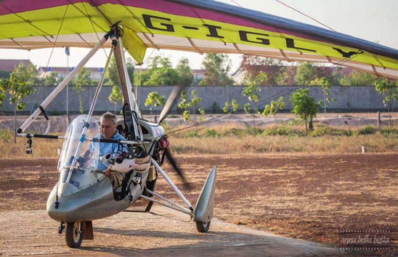 Sky Venture Microlight Siem Reap - The pickup from your Siem Reap hotel