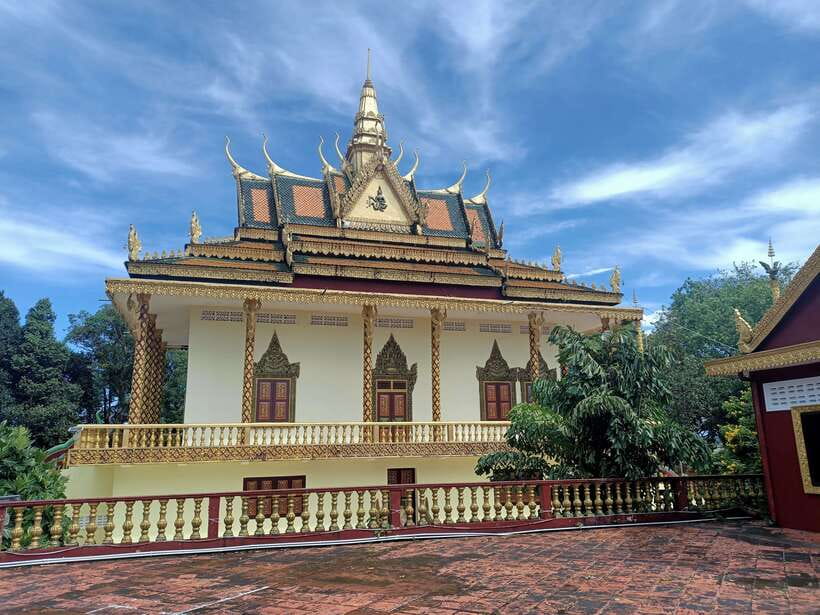 Small Group Sihanoukville Exploration from Cruise Port - Wat Krom brings faith and coastal views together