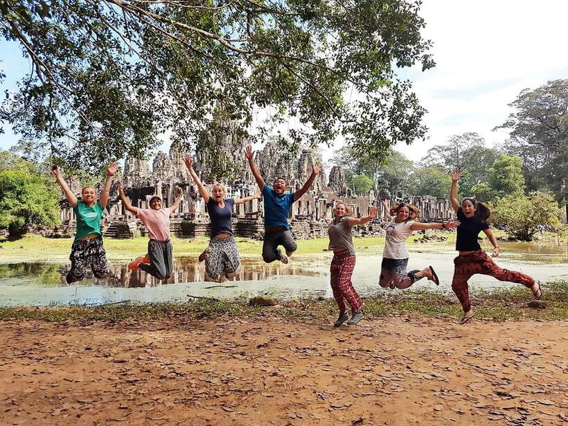 Sun-Kissed Angkor: A Journey from Light to Twilight - Terrace of the Elephants and royal ceremony