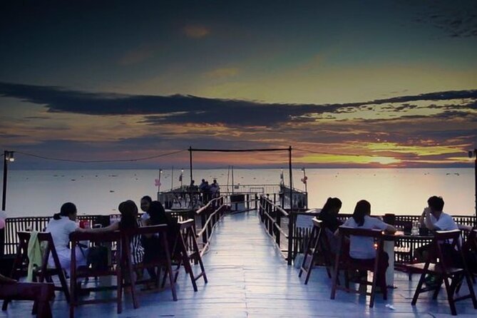 Sunset Dinner and drinks includes a Floating Village cruise tour. - A 3:30 pm departure through the countryside