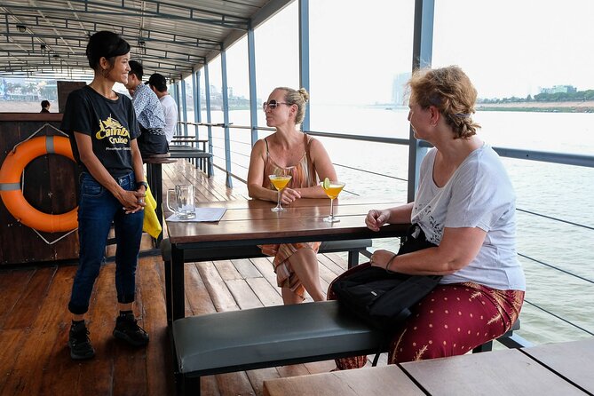 Sunset & Evening Dinner Cruise With One Way Free Pick Up - Why Phnom Penh looks better from the river