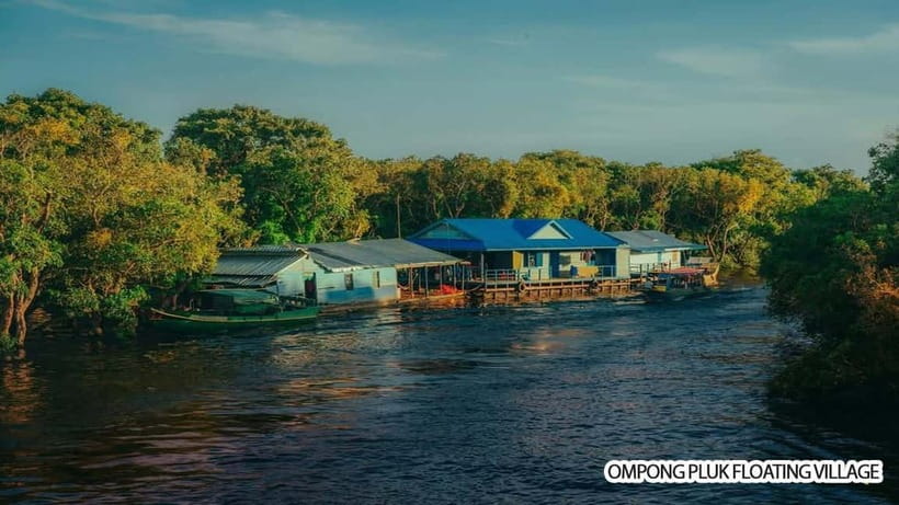 Tonle Sap Fishing Village & Flooded Forest Community Guide - Arriving at Kampong Phluk’s tall stilt houses