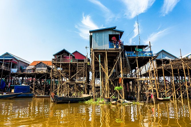 Tonle Sap Lake and Kampong Phluk Village Private Half Day Tour - Kampong Phluk and the seasonal life of the village