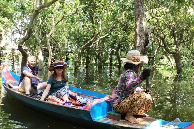 Tonle Sap Lake-Floating Villages-Mangrove Forest - Kampong Phluk’s tall stilt houses