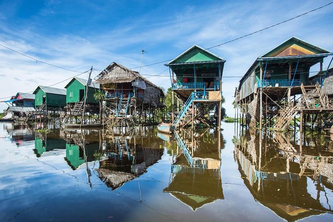 Tonle Sap Lake & Kampong Phluk Village Half-Day Tour - Walking through village life