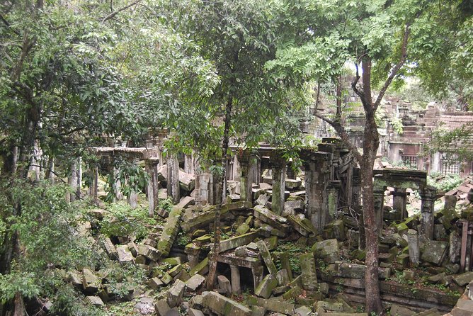 Two Days Angkor Wat Park-Beng Mealea and Kampong Phluk Village - South Gate and the first look at Angkor Thom
