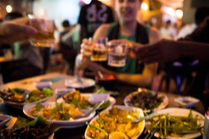 Ultimate Phnom Penh Food Tour by Tuk Tuk: 20 Tastings and Drinks - Wat Phnom dinner: the evening’s main meal