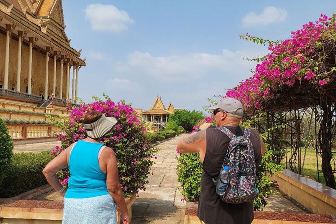 Visit Phnom Udong and Silk Island by Khmer Traditional Tuk-Tuk - Vipassana Dhurak Buddhist Centre after the climb