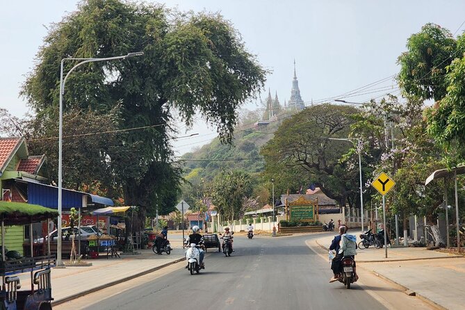 Visit Phnom Udong and Silk Island by Khmer Traditional Tuk-Tuk - Udong Mountain and its five viewpoints