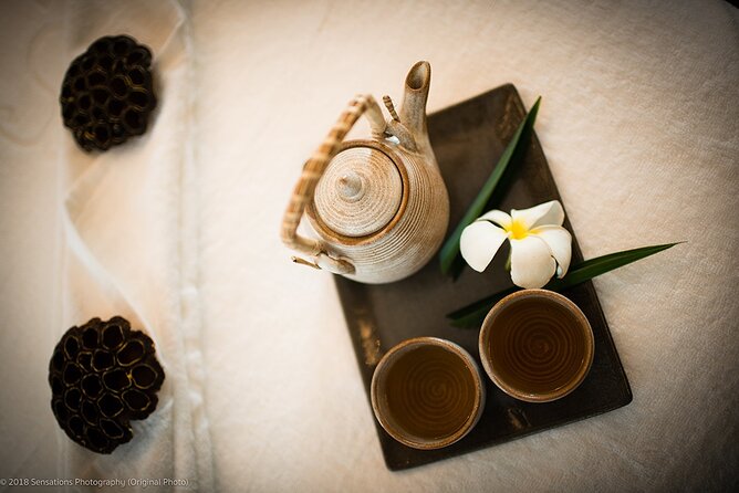 Warm Stone Massage - The Welcome Drink Sets the Pace
