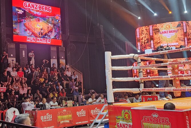 Watch Khmer Kickboxing with Free Beers by Ringside Seats - From hotel pickup to the stadium